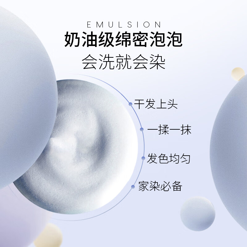 施华蔻(Schwarzkopf) 斐丝丽泡泡染发乳 6-12 暗夜蓝黑高清大图