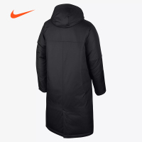 NIKE耐克棉服男中超中长款防风正品832236国家队冬训大衣运动棉服