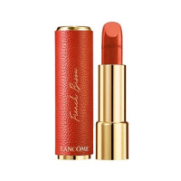 兰蔻（LANCOME）口红限定皮革菁纯唇膏196 3.4g 朱砂橘 礼盒