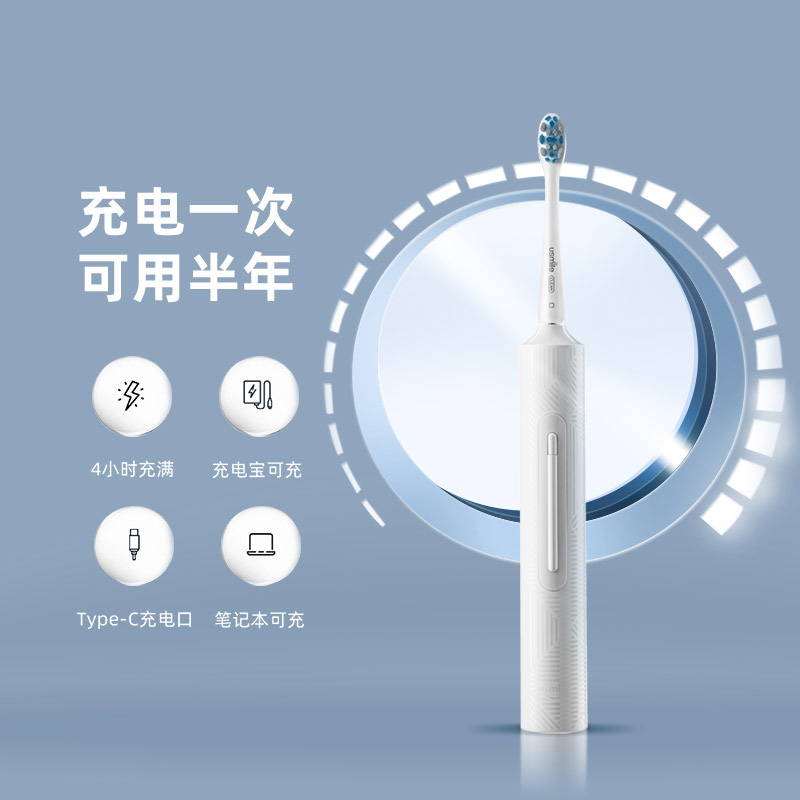 usmile P3 电动牙刷 颜色随机高清大图