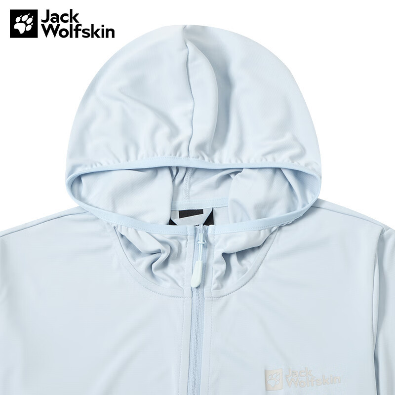 狼爪(Jack Wolfskin)防晒服女装2023夏季新款户外休闲外套轻薄透气皮肤衣5322102