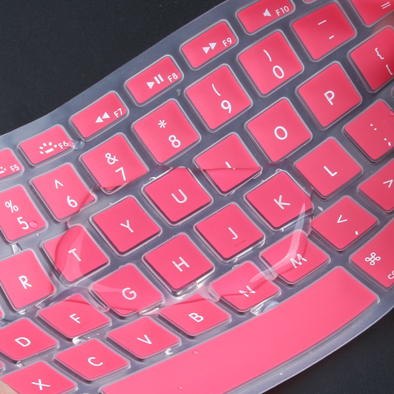 hige苹果笔记本键盘膜macproair键盘膜macbookaor116英寸通用粉红色