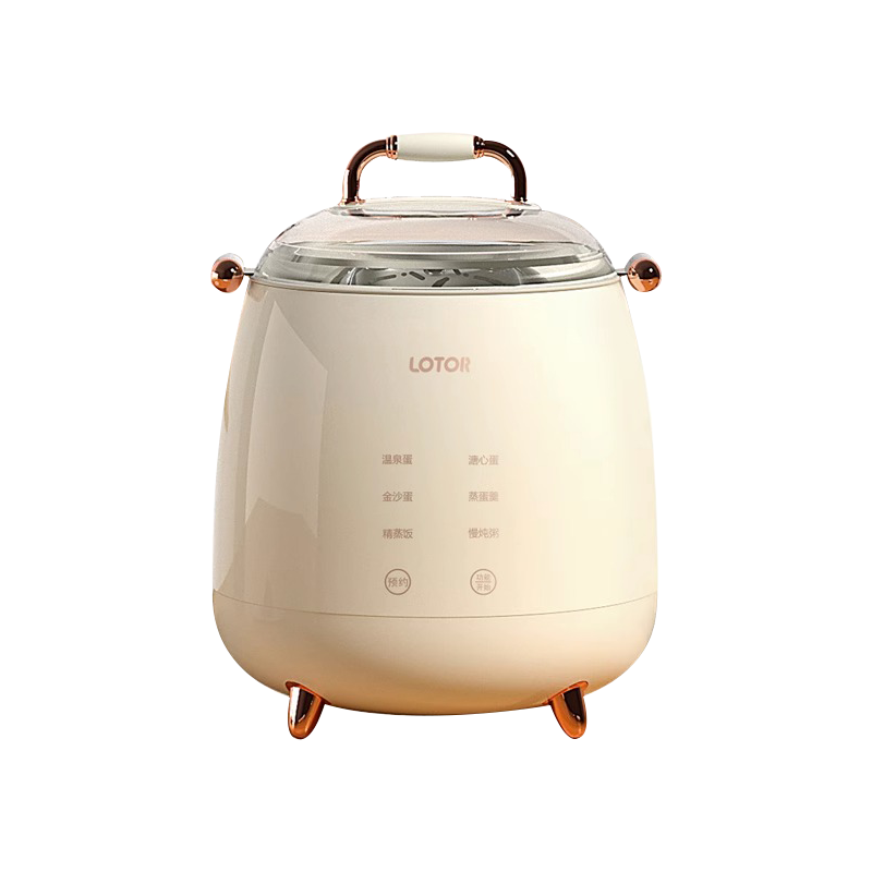 LOTOR煮蛋器蒸蛋器家用预约煮蛋神器自动多功能温泉蛋保温炖煮器高清大图