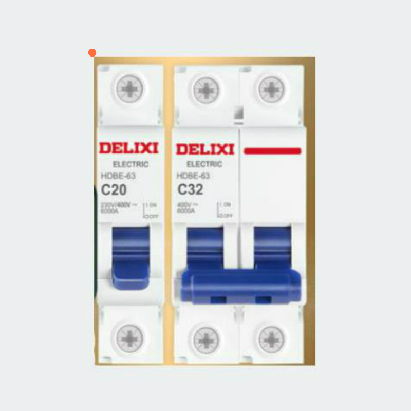 德力西空气开关 DZ47升级家用电闸1P20A2P小型断路器短路保护 16A 2P