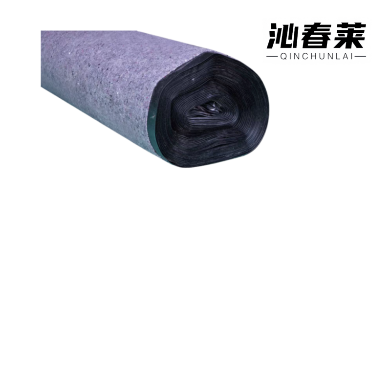 沁春莱土工布(单黑防水淋膜毡)宽5m*长50m/卷高清大图