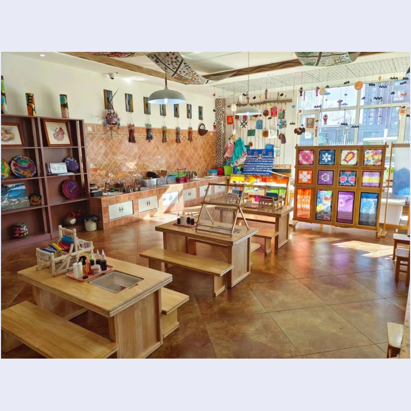 蓝靛紫创意扎染坊豪华版高清大图