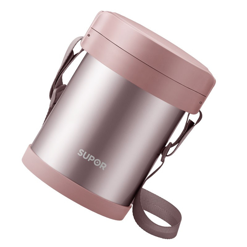 苏泊尔(SUPOR) 魔法保温提锅A KF17AD14 香芋粉 1.7L (单位:件)