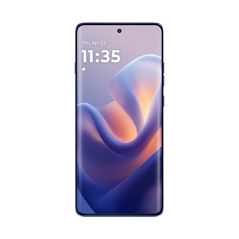 摩托罗拉 联想moto edge 60 Pro 索尼5000万影像系统 6000mAh电池 悬浮四曲机身 5GAI手机 12+512 极光蓝莓高清大图