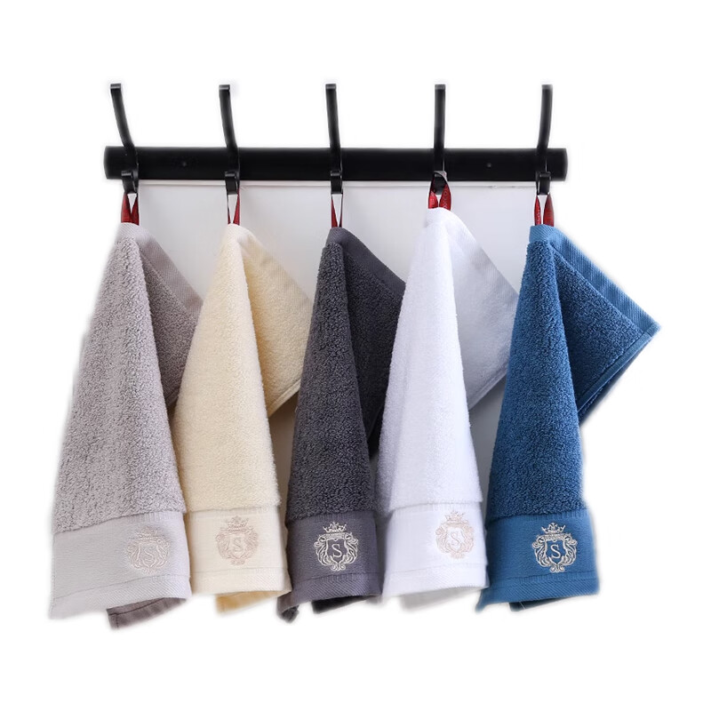 品雁众升 精品素色毛巾 34*75cm 条高清大图