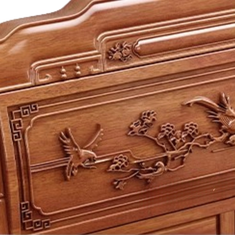 豫龙都 床+双床头柜 1.2m 套高清大图