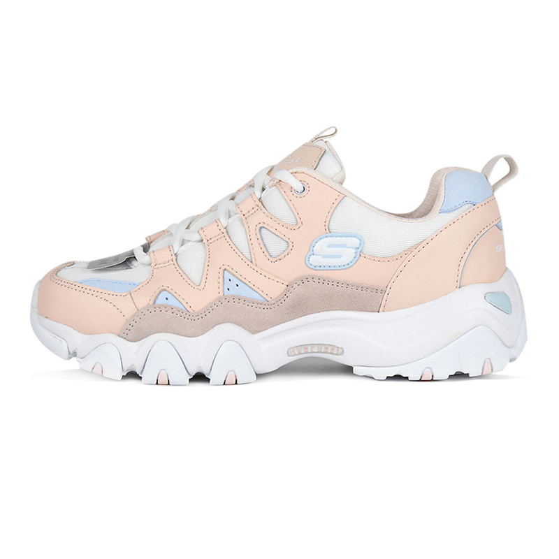 斯凯奇(Skechers)D’LITES系列 熊猫鞋 女士休闲鞋88888328-WPK