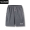 HLCOMAN男士休闲短裤外穿夏季薄款西装冰丝五分裤男中年宽松商务5分中裤