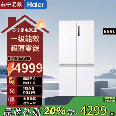 海尔(Haier)BCD-659WGHTDE5WVU1