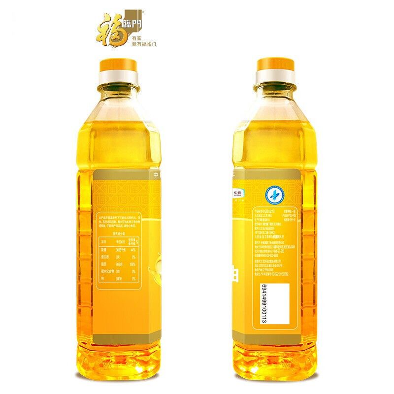 大豆油900mlx2瓶. 一级大豆油900ml中粮出品食用油家庭烘焙大豆植物油小瓶