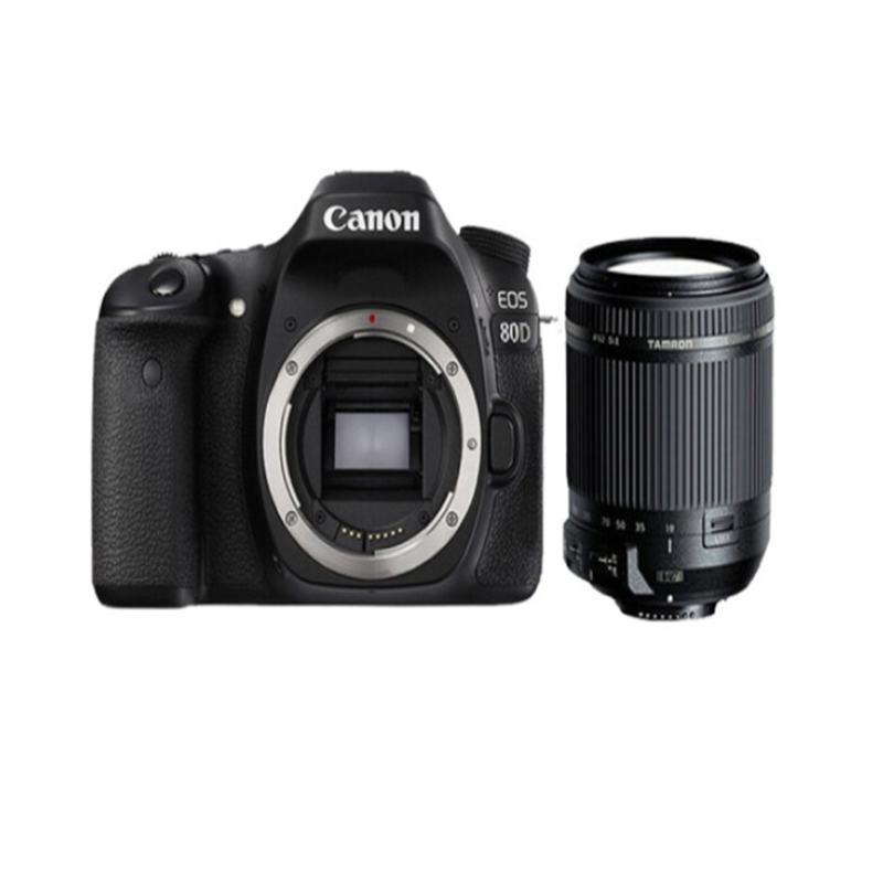 佳能canon佳能80d中端级半画幅单反相机全高清数码相机qh