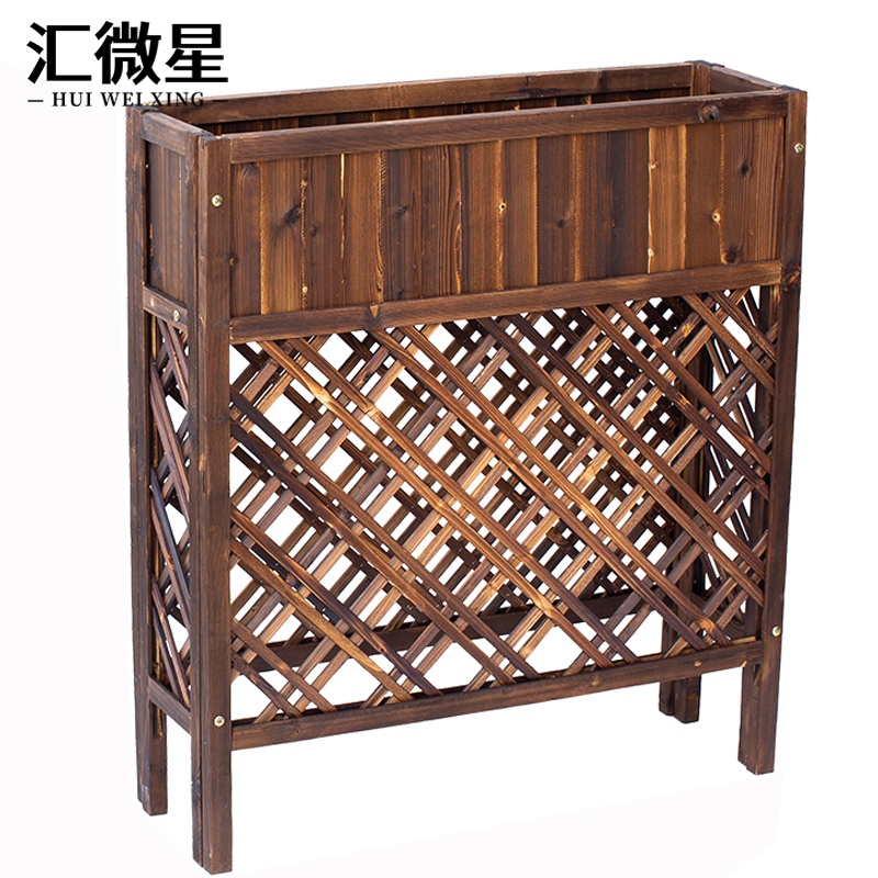 汇微星隔断花架高清大图