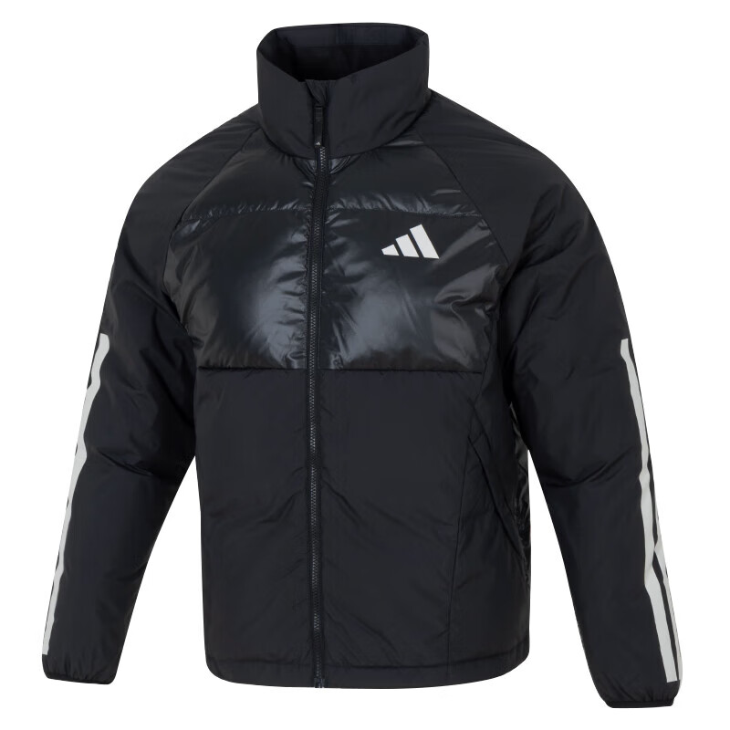阿迪达斯 (adidas)男装 新款运动休闲百搭立领防风保暖羽绒服 JG5923 ZP高清大图