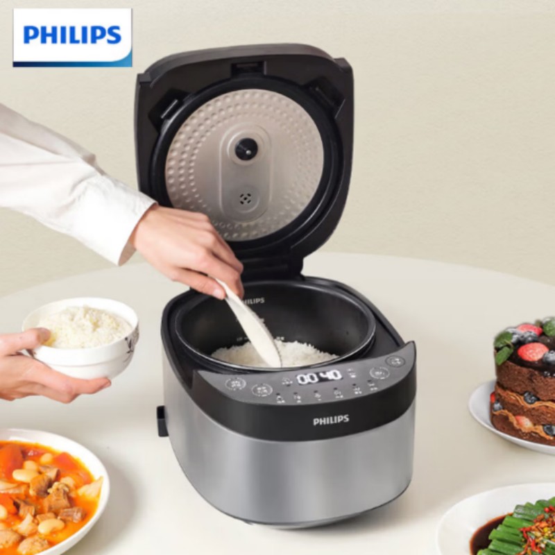 飞利浦(PHILIPS) 电饭煲原香电饭锅全自动智能加热煲汤不粘HD3169/80高清大图