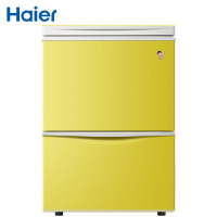 Haier/海尔LW-120HCD 顶开式下抽屉式家用立式双温120升冷藏冷柜M柜立式冷柜