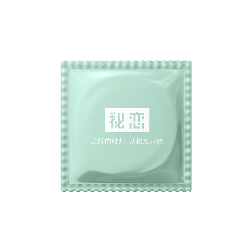 秘恋 避孕套 柔薄似水 10只装 love亲昵活力润滑型安全套套 标准款 男用成人情趣计生