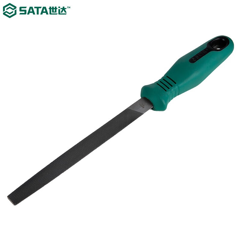 世达(SATA)粗齿平锉单纹双纹高硬度钳工木工扁锉平锉刀03912(8英寸)高清大图