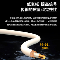 博扬 2M两兆E1同轴电缆SYV75 八芯64编屏蔽无氧铜导体 国标射频DDF信号线50米BY-2M-1-1*8-50m