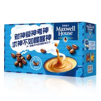 麦斯威尔三合一速溶咖啡 3in1经典原味780g(13g*60条)盒装