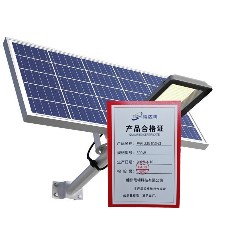 腾达鸿-户外太阳能路灯 300W /个高清大图