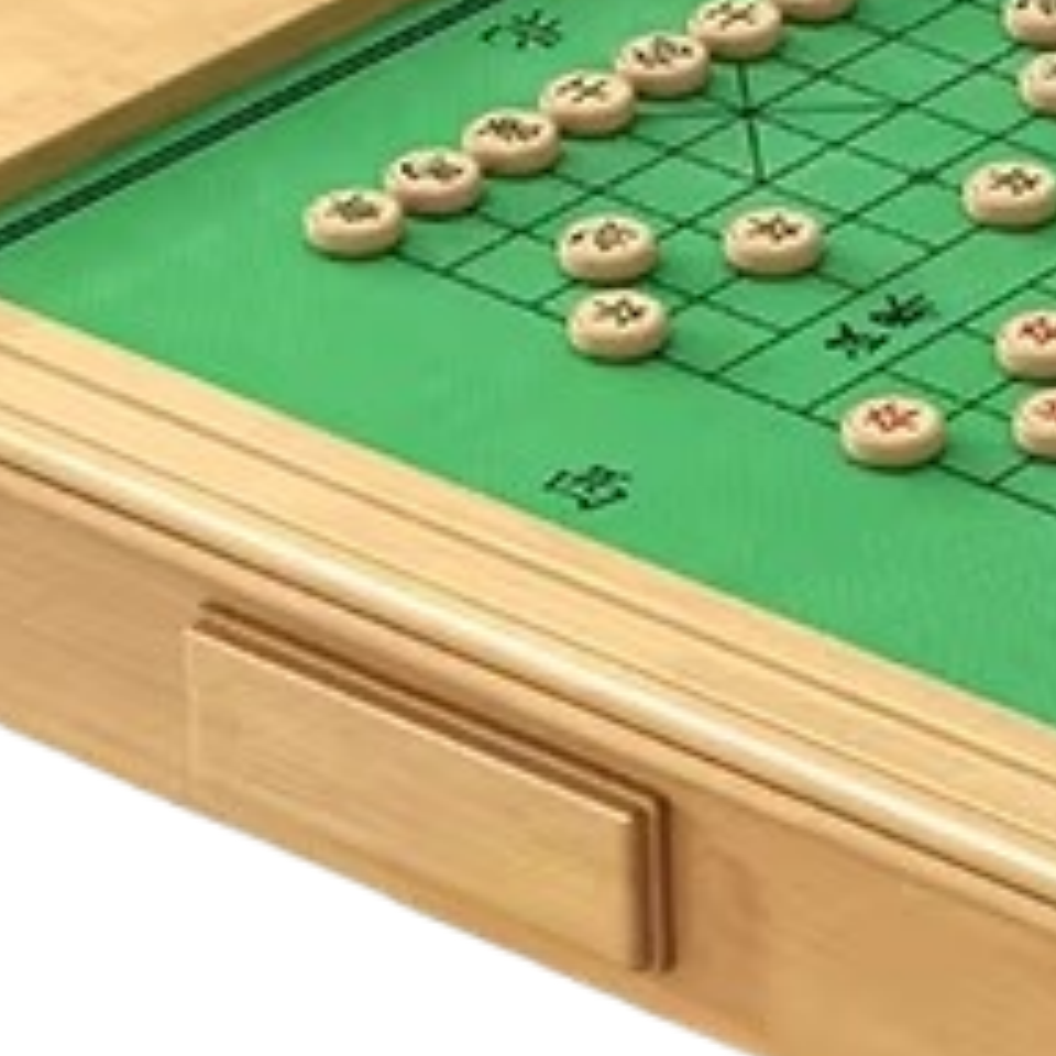 乐琪艺棋牌桌 一桌四椅套高清大图