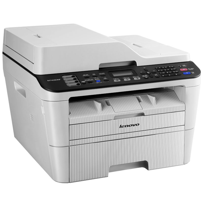 联想(Lenovo) M7455DNF 黑白激光多功能一体机自动双面打印 商用办公家用有线网络 打印 复印 扫描 传真