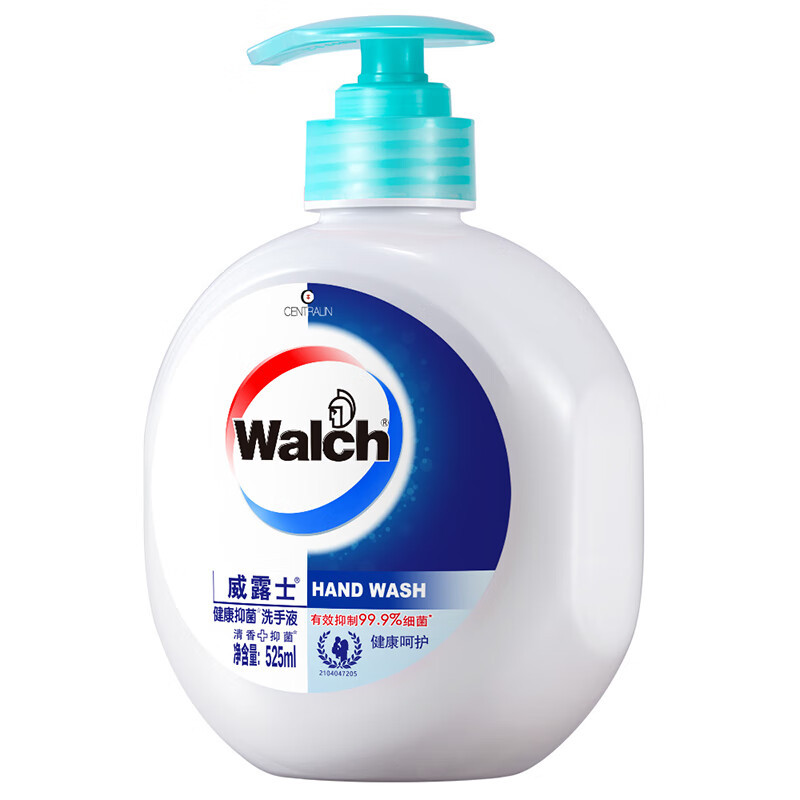 威露士健康抑菌洗手液525ml*2瓶健康呵护
