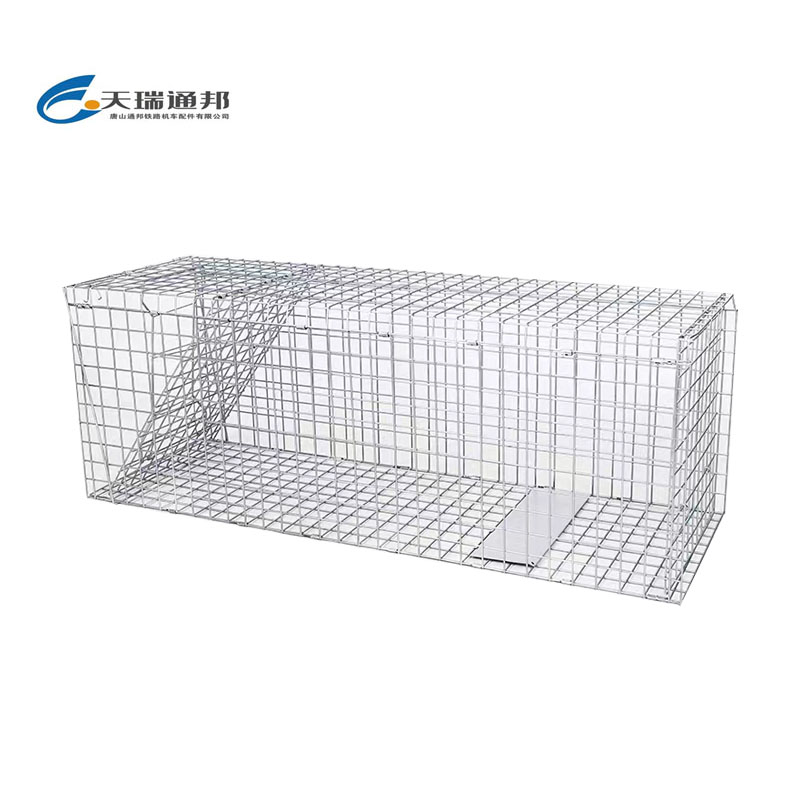 天瑞通邦 镀锌钢制自动捕物笼 (可抓25斤)930*330*310mm/个