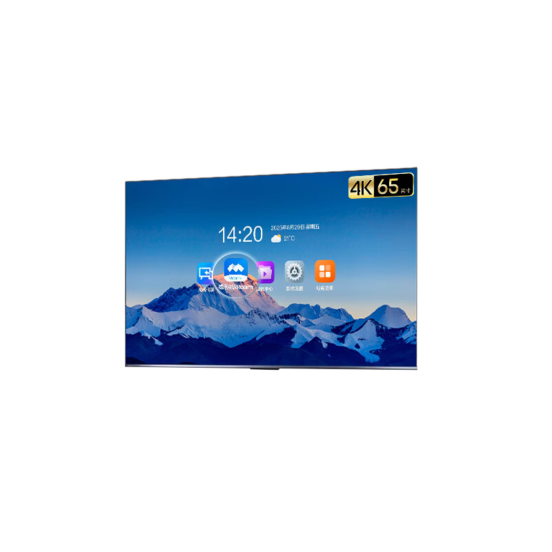 电视会议平板电视一体机3+32GB无线投屏会议室显示屏4K办公教学培训显示屏65XP3E高清大图