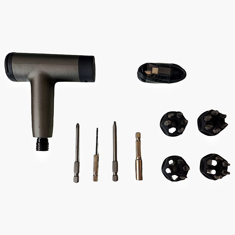 联岚充电式起子改刀迷你电动螺丝刀三挡调节螺丝批3.6V28PCS套高清大图