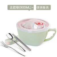 饭盒便当盒学生带盖分格快餐杯保温韩版成人桶餐盒通用简约便携家居器皿饭盒便当盒商用