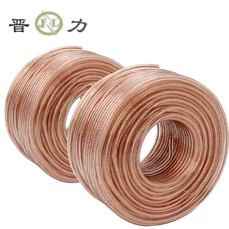晋力 JL+包塑透明软铜线+25平方毫米+米高清大图