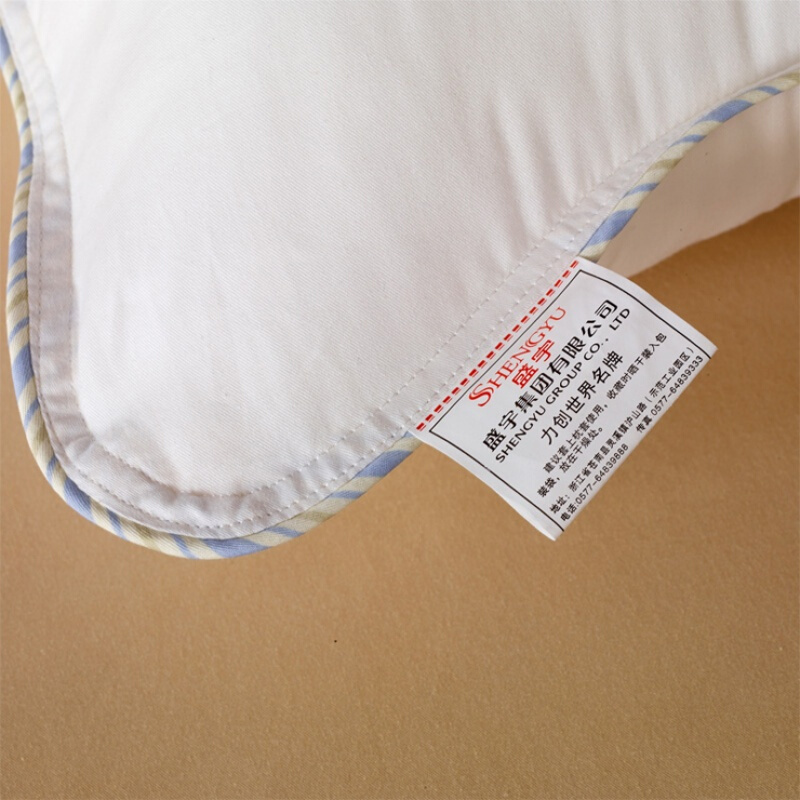恩盛宇家纺全棉枕芯纤维健康全棉赛羊毛单人枕头48*145cm/1500g[加长枕]
