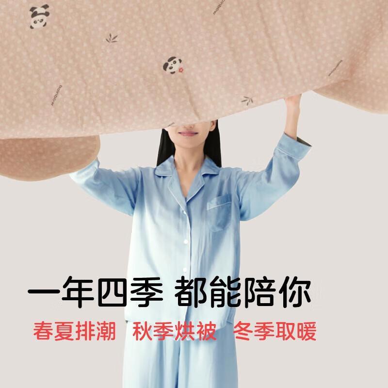 彩虹电热毯可调温安全电褥子大单人[1.8*1.2米]定时除螨 智能温控高清大图