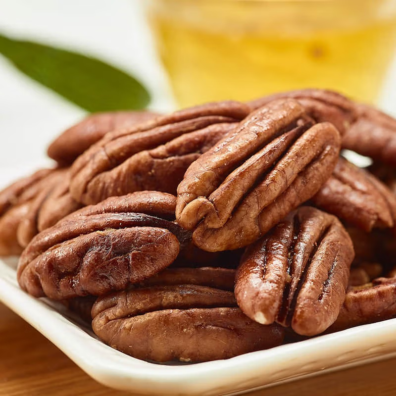 来伊份碧根果仁100g 每日坚果炒货干果仁休闲食品孕妇零食 办公室小吃年货节