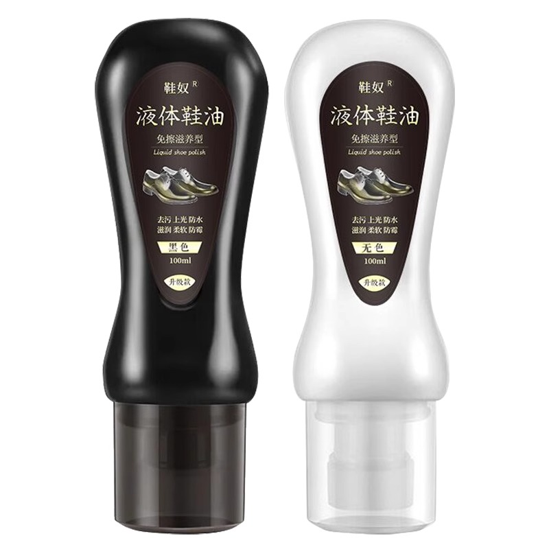 鞋油黑色无色皮鞋真皮保养油刷鞋擦皮衣清洁护理通用膏油擦鞋皮革高清大图