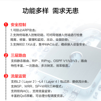 华三(H3C)S5130S-28S-SI 24千兆电口+4万兆上行光纤口网管企业级交换机含万兆多模光模块