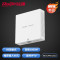 锐捷(Ruijie) 无线ap面板套装WiFi6千兆1800M RG-EAP162(G)全屋wifi 8口千兆一体机+WIFI6面板AP*6