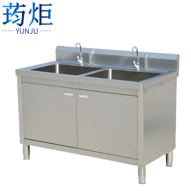 荺炬不锈钢洗菜池高清大图