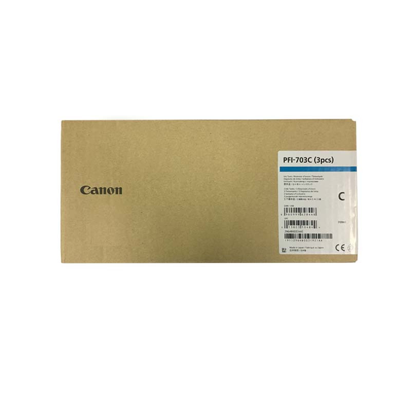 佳能(Canon) 墨盒PFI-703 C青色 适用于IPF810/815/820/825