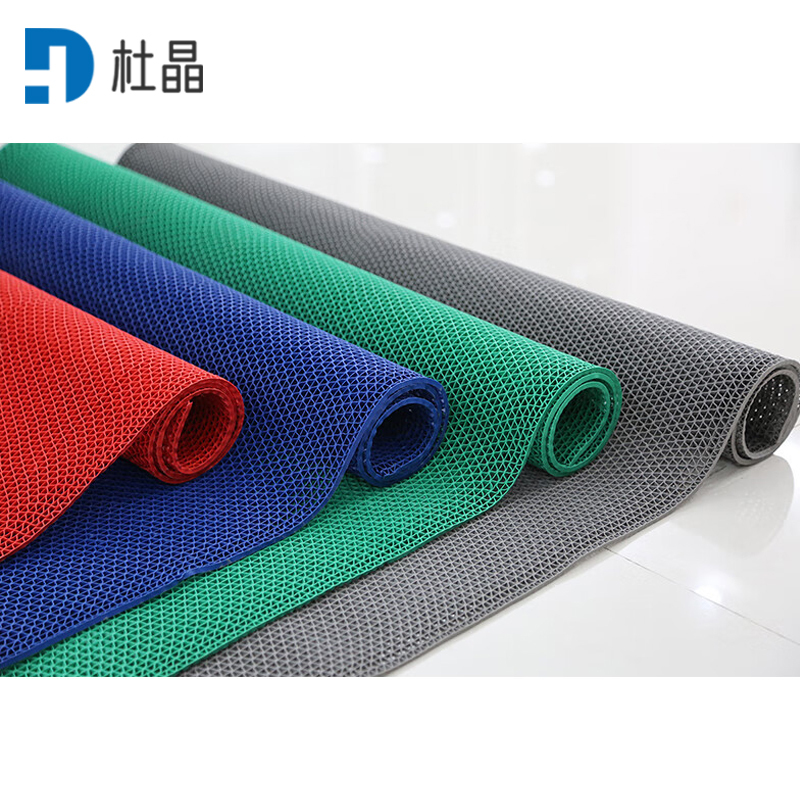 杜晶入户门地垫加厚浴室防滑垫塑料淋浴房卫生间网格疏水进门镂空脚垫