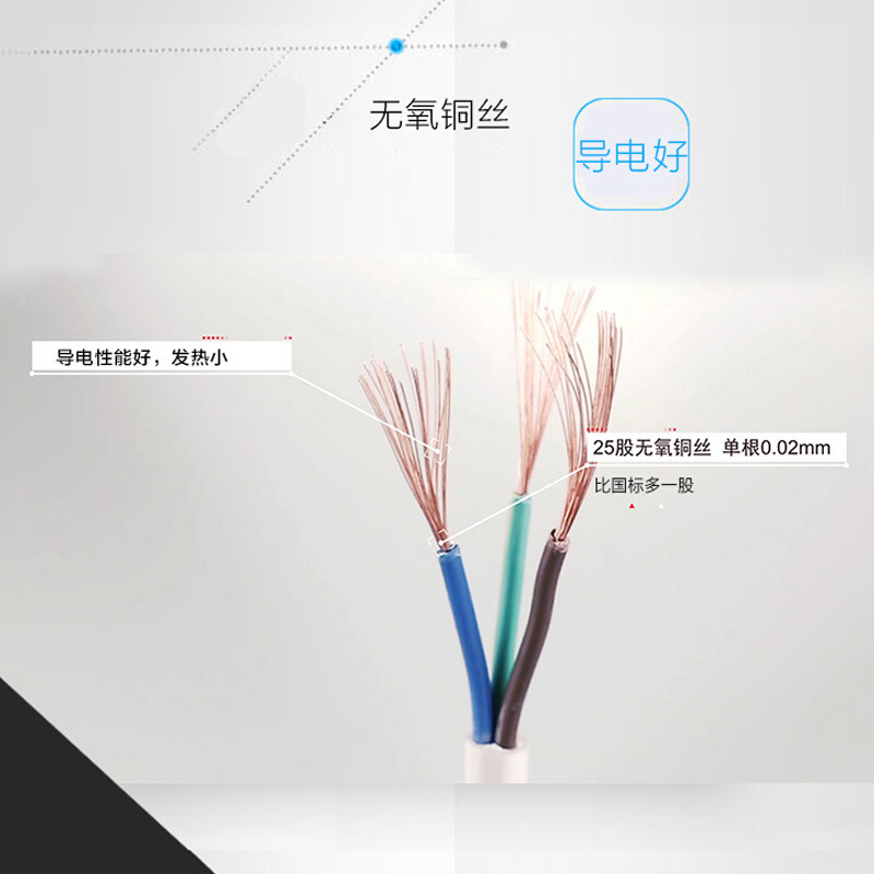 得力(deli)电源插座18168 3米