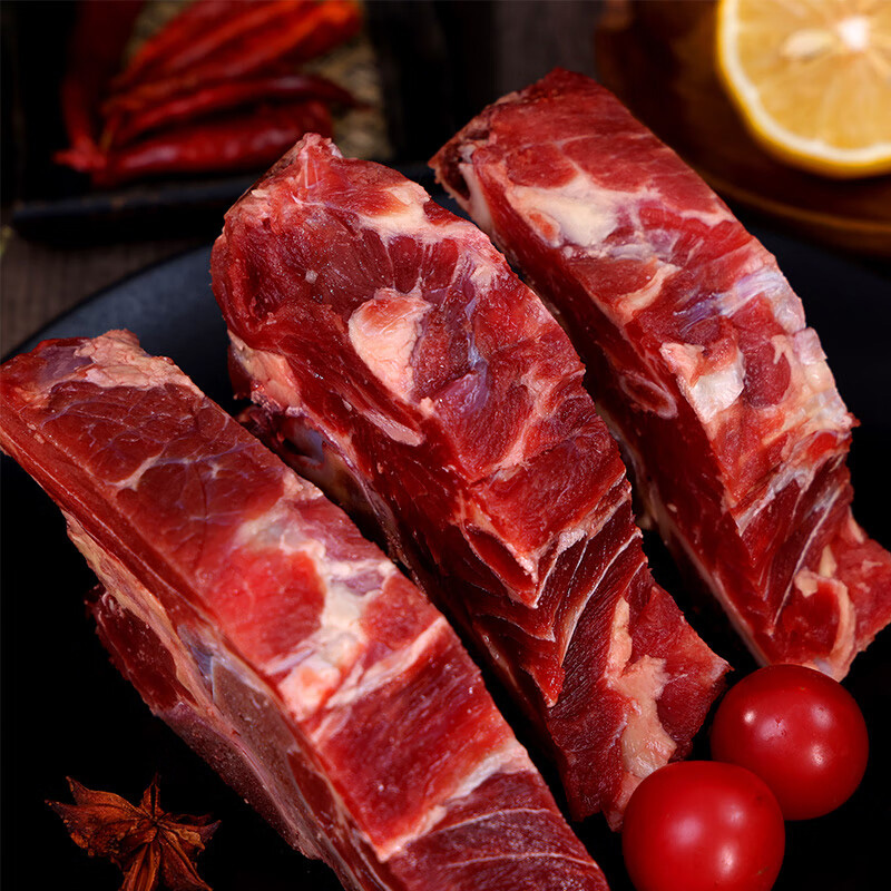 鲜飨澳洲精选谷饲安格斯牛肉礼盒保留原生鲜甜与脆嫩口感3500g高清大图