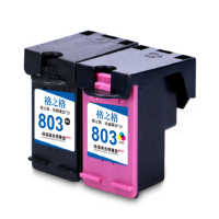 格之格803墨盒可加墨 适用惠普hp 2622 2132 2621 1111 2131 打印机彩色墨盒单支