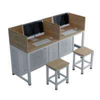 东业家具 双人学生教学电脑课桌