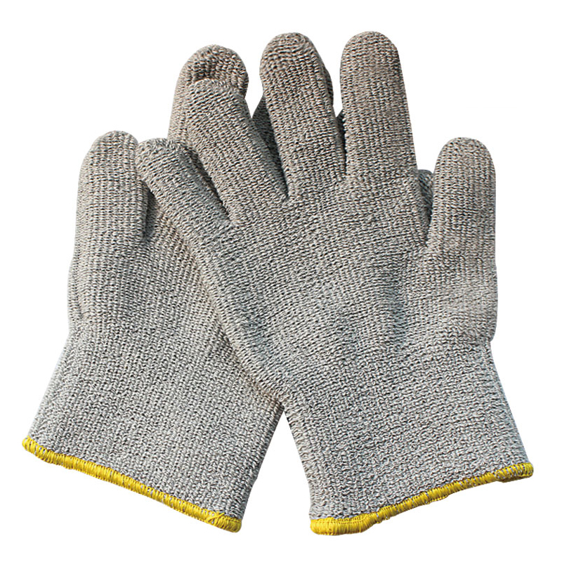 迅众 防护耐高温手套隔热防烫防切割工业耐磨加厚防护劳保手套厨房烘焙隔热手套 耐高温/防割手套（5副）